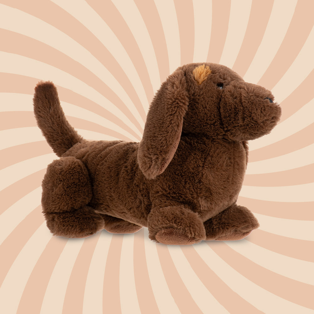 c. 1957 Lump Dachshund Plush - Wonderlings