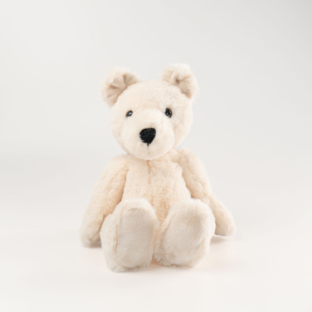 Wonderlings Hachiko Dog plush toy, front view.