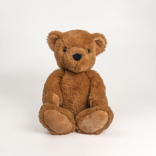 Wonderlings Theodore Teddy Bear plush toy, front view.